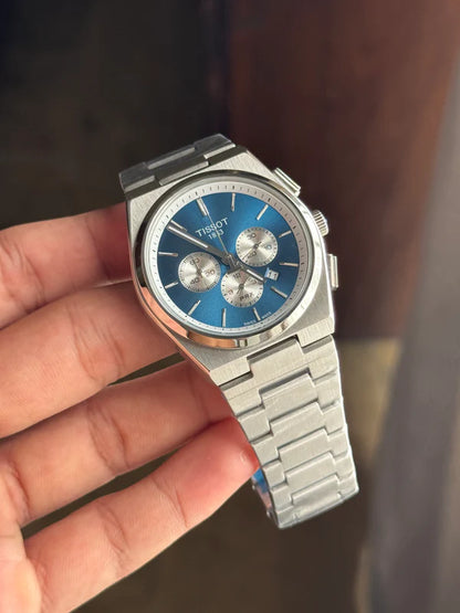 TISSOT CRONOGRAPH ROYAL BLUE DIAL