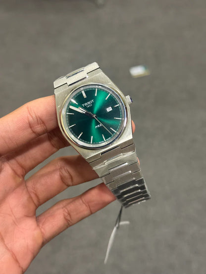 Tissot PRX Plain green dial