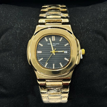 PP Golden Dail and Chain Watch