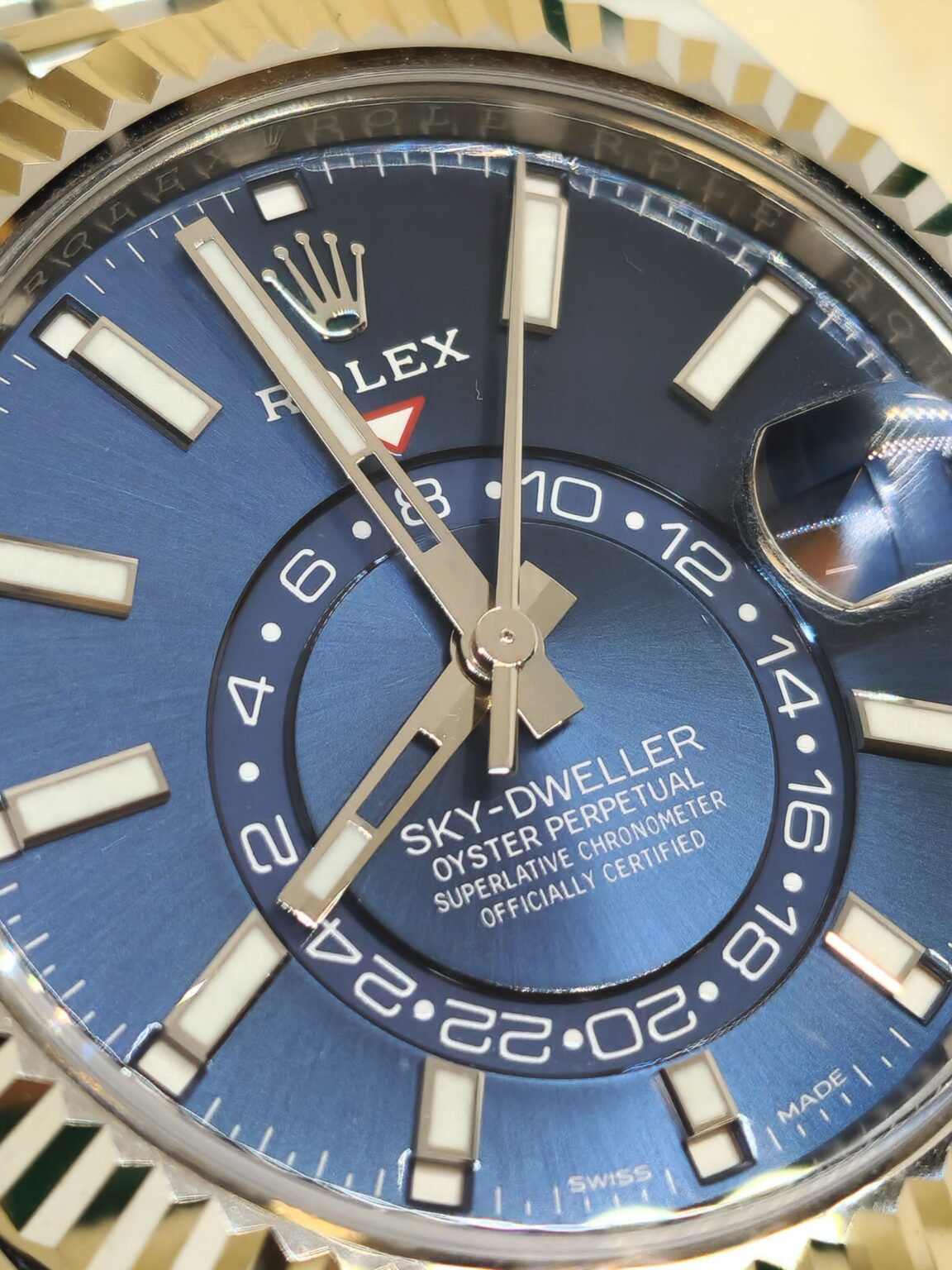 Sky-Dweller Blue Dial