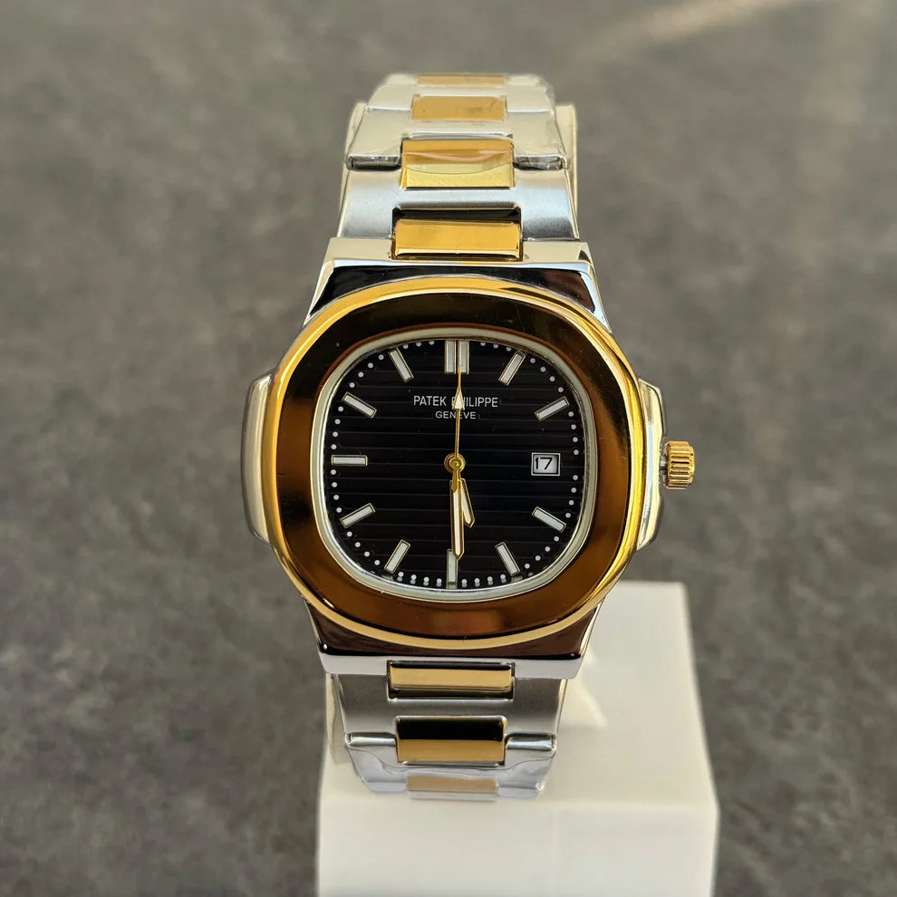 PP - Date Just - Two Tone Golden Black