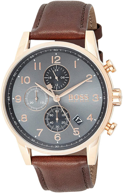 HUGO BOSS Mens Navigator Chronograph Quartz Watch - 1513496