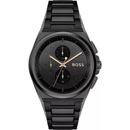 Hugo Boss Black Mens Chronograph Watch Steer 1514068