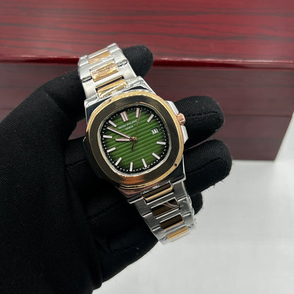 PATEK PHILIPPE WITH GREEN DIAL