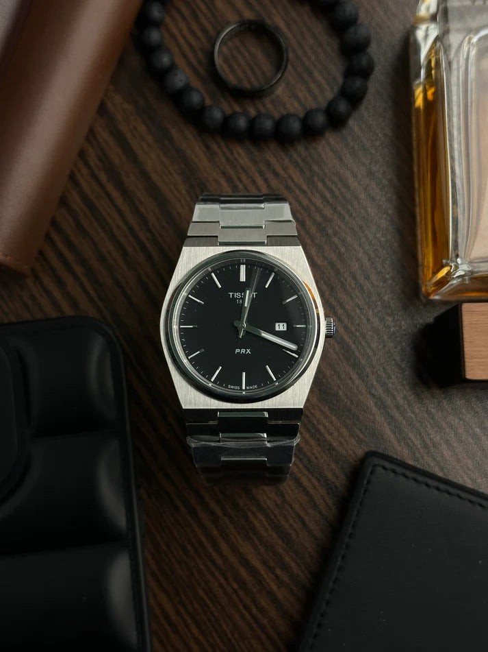 PRX black dial plain